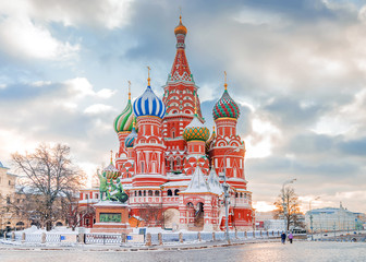 St. Basil's Cathedral. Moscow, Russia