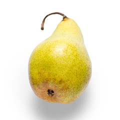 Pear on a white background isolation