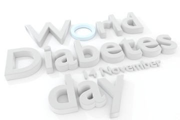 World diabetes day, november 14th