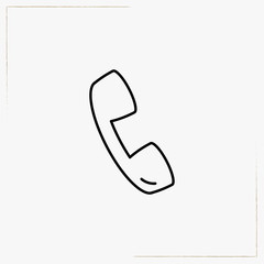 phone line icon