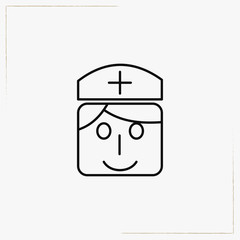 nurse line icon