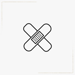 patch line icon