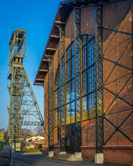 Zeche mit Maschinenhalle