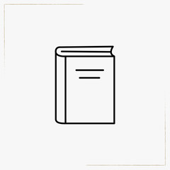 book line icon