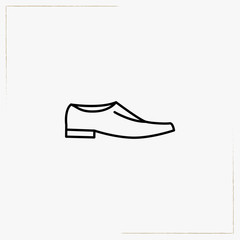 shoe line icon