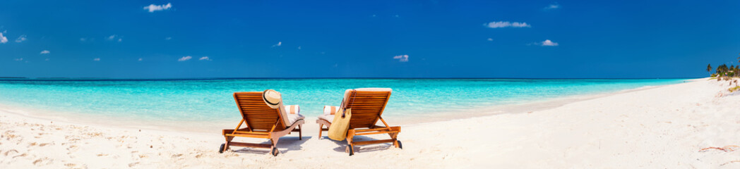 Beautiful tropical beach at Maldives