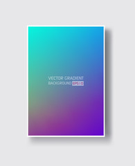 Creative design poster with vibrant gradients.