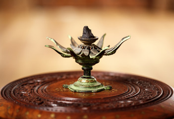 Incense used in yoga ritual