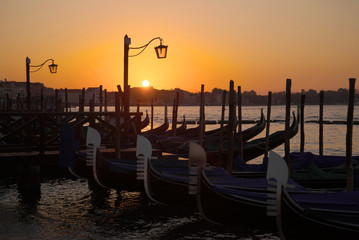 Sunrise in Venice. Italy