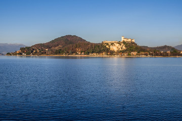 Fototapeta na wymiar View on the lake