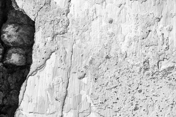 Grunge wall black and white background