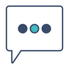 speech bubble isolated icon vector illustration design