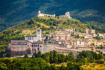 Deurstickers Assisi - Province of Perugia, Umbria Region, Italy © zm_photo
