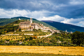 Assisi - Province of Perugia, Umbria Region, Italy - obrazy, fototapety, plakaty
