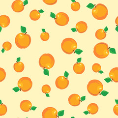Peach seamless background