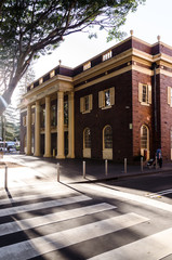 Fototapeta premium the manly municipal council, sydney. australia