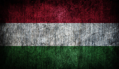 Abstract flag of Hungary