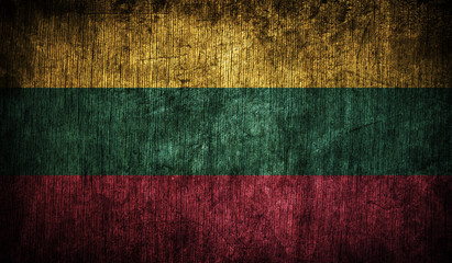 Abstract Flag of Lithuania