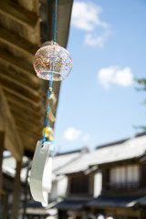 Fototapeta premium Wind Bell in Japan, Early Summer, Traditional Style