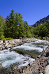 Cogne, Cascate di Lillaz, Valle d'Aosta, Italia
