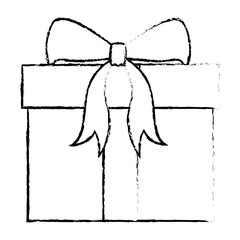 gift box present icon vector illustration design