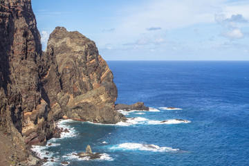 North coast of Ponta de Sao Lourenco, Madeira, Portugal