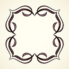 Vignette. Vector drawing