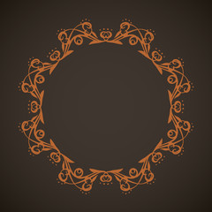 Vignette. Vector drawing