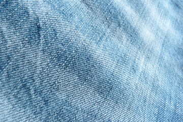 blue blue white denim fabric rough textile canvas canvas close-up cotton thread backround...