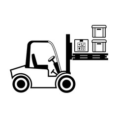 Box line simple icon