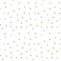 Triangle seamless pattern Vector background