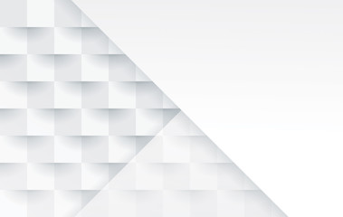 White abstract background vector.