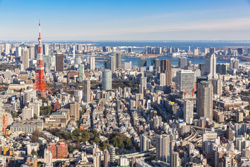 Fototapeta na wymiar Tokyo Tower, Tokyo Japan