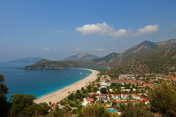 Fototapeta premium Oludeniz Beach in Fethiye, Mugla.