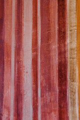 Red background with stripe pattern