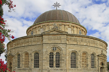 Fototapeta na wymiar The Ethiopian Orthodox Church in Jerusalem