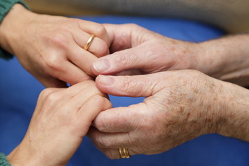 Mani e richiesta di aiuto