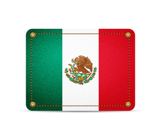 Denim Mexico flag