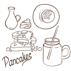 food pancake line