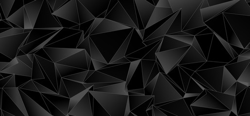 Fototapeta premium Abstract background. triangulated texture