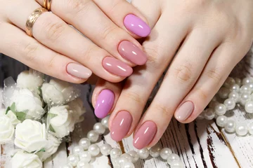 Foto op Plexiglas Fashion nails design manicure © SmirMaxStock