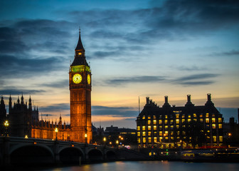 Obraz premium Big Ben at Dusk