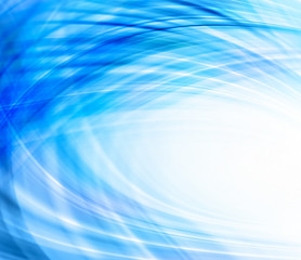 Fototapeta premium Abstract blue background