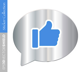 Obraz premium Speech Bubbles - Like
