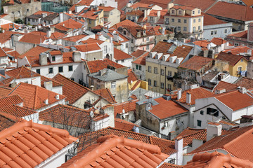 typical architecture of Lisbon, Portugal