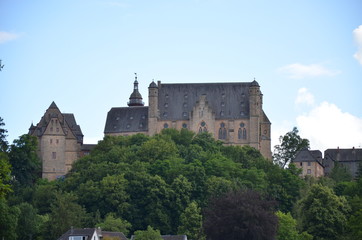 Fototapeta na wymiar Castle in Marburg, Germany