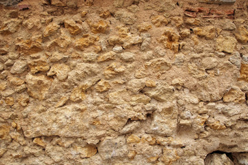 old stone wall background or texture