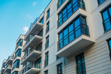 beautiful modern building for apartments at east berlin