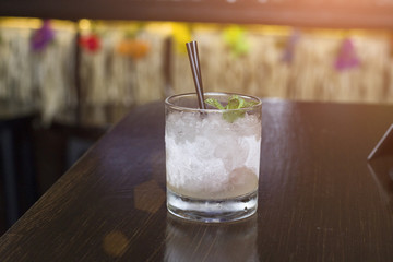 Nice tropical cocktail
