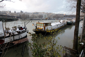 Fototapeta na wymiar Paris - La Seine